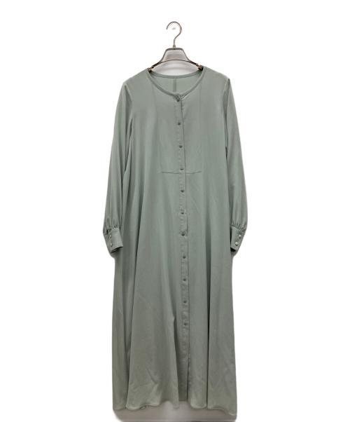 UNITED TOKYO（ユナイテッドトーキョー）UNITED TOKYO (ユナイテッドトーキョー) ノースリーブワンピース ライトグリーンの古着・服飾アイテム