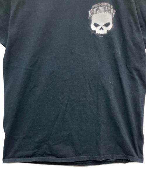 HARLEY-DAVIDSON（ハーレーダビッドソン）HARLEY-DAVIDSON (ハーレーダビッドソン) 半袖Tシャツ ブラック サイズ:Lの古着・服飾アイテム
