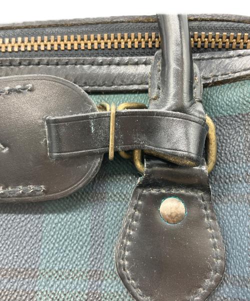 POLO RALPH LAUREN（ポロ・ラルフローレン）POLO RALPH LAUREN (ポロ・ラルフローレン) ミニボストンバッグ ブラック×グリーンの古着・服飾アイテム