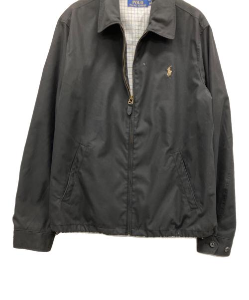 POLO RALPH LAUREN（ポロ・ラルフローレン）POLO RALPH LAUREN (ポロ・ラルフローレン) スイングトップ ブラック サイズ:Sの古着・服飾アイテム