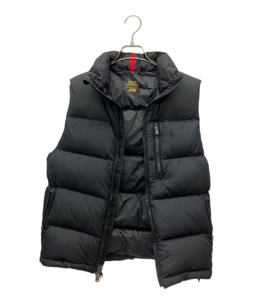 POLO RALPH LAUREN（ポロ・ラルフローレン）POLO RALPH LAUREN (ポロ・ラルフローレン) ダウンベスト ブラック サイズ:XSの古着・服飾アイテム