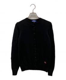 BURBERRY BLUE LABEL（バーバリー ブルー レーベル）の古着「薄手カーディガン」｜ブラック