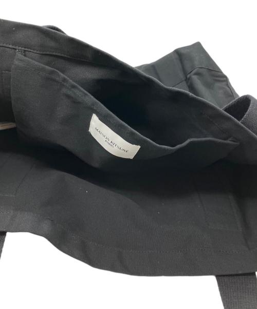 maison kitsune（メゾンキツネ）maison kitsune (メゾンキツネ) トートバッグ ブラックの古着・服飾アイテム