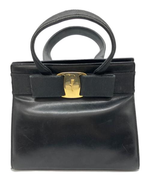 Salvatore Ferragamo（サルヴァトーレ フェラガモ）Salvatore Ferragamo (サルヴァトーレ フェラガモ) ハンドバッグ ブラックの古着・服飾アイテム