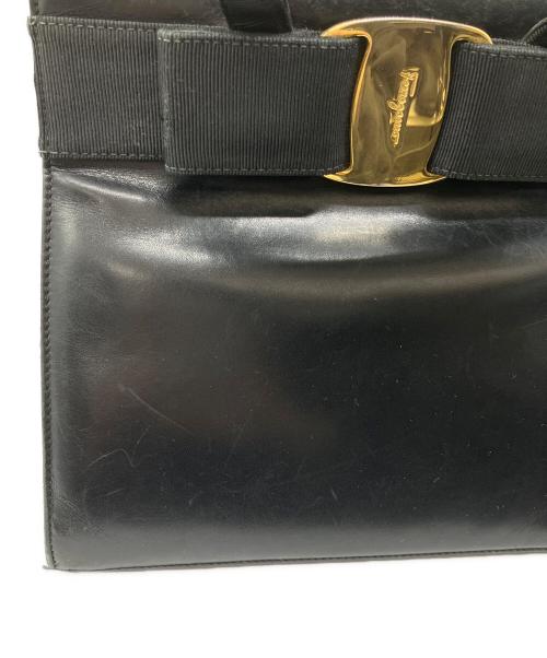 Salvatore Ferragamo（サルヴァトーレ フェラガモ）Salvatore Ferragamo (サルヴァトーレ フェラガモ) ハンドバッグ ブラックの古着・服飾アイテム