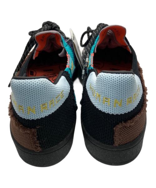 adidas（アディダス）adidas (アディダス) PHARRELL WILLIAMS (ファレルウィリアムス) ローカットスニーカー ブラック サイズ:28 未使用品の古着・服飾アイテム