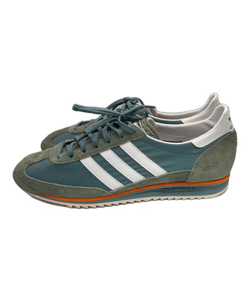 adidas（アディダス）adidas (アディダス) ローカットスニーカー グリーン サイズ:28の古着・服飾アイテム