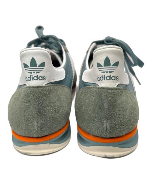 adidas（アディダス）adidas (アディダス) ローカットスニーカー グリーン サイズ:28の古着・服飾アイテム