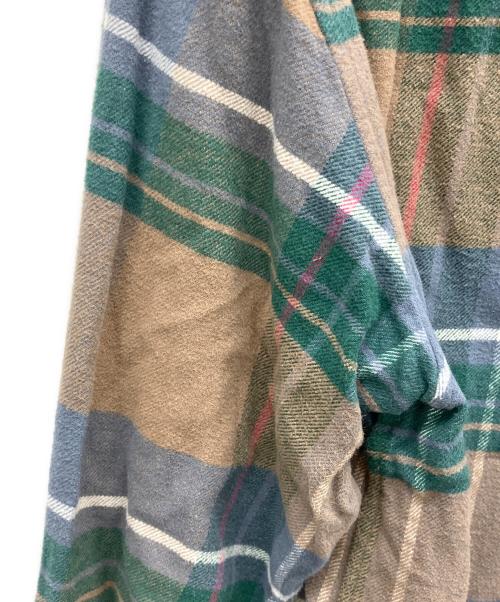 SUPREME（シュプリーム）SUPREME (シュプリーム) 長袖シャツ ブラウン×グリーン サイズ:Sの古着・服飾アイテム