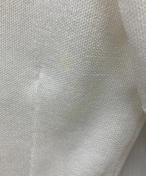 STUNNING LURE（スタニングルアー）STUNNING LURE (スタニングルアー) メタルヤーンニットブルゾン ホワイト サイズ:Mの古着・服飾アイテム
