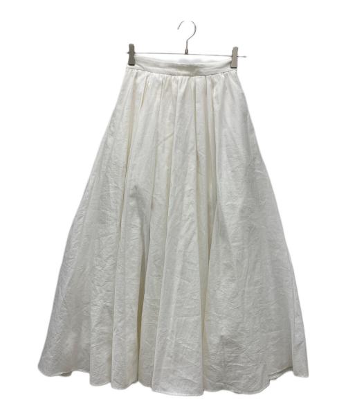 CLANE（クラネ）CLANE (クラネ) VOLUME MAXI SKIRT アイボリー サイズ:1の古着・服飾アイテム