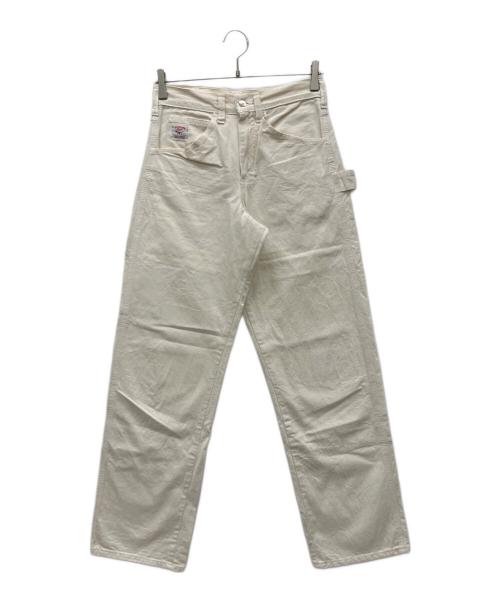 Pointer（ポインター）Pointer (ポインター) ペインターパンツ ホワイト サイズ:71㎝の古着・服飾アイテム