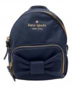 Kate Spadeケイトスペード）の古着「ミニリュック」｜ネイビー