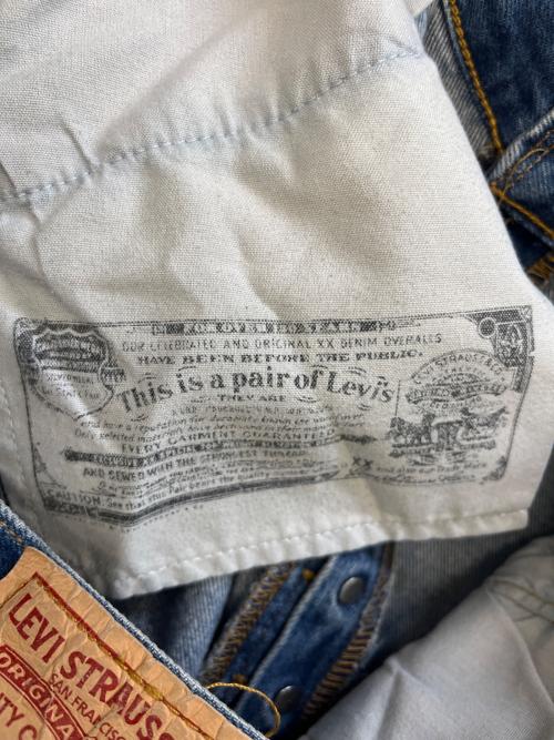 LEVI'S（リーバイス）LEVI'S (リーバイス) 00sボタンフライデニムパンツ インディゴ サイズ:W38の古着・服飾アイテム