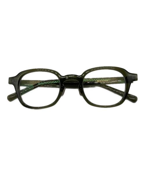 KEARNY（カーニー）KEARNY (カーニー) 伊達眼鏡 グリーンの古着・服飾アイテム