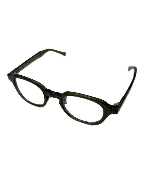 KEARNY（カーニー）KEARNY (カーニー) 伊達眼鏡 グリーンの古着・服飾アイテム