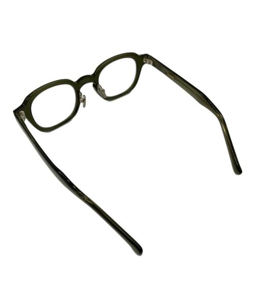 KEARNY（カーニー）KEARNY (カーニー) 伊達眼鏡 グリーンの古着・服飾アイテム