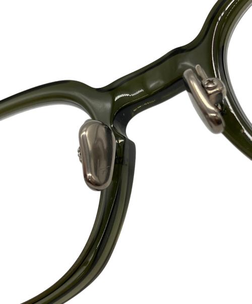 KEARNY（カーニー）KEARNY (カーニー) 伊達眼鏡 グリーンの古着・服飾アイテム