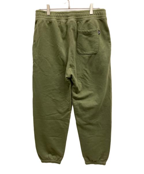 stussy（ステューシー）stussy (ステューシー) 裏起毛スウェットパンツ グリーン サイズ:Mの古着・服飾アイテム