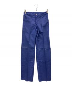 HELMUT LANG ヘルムートラング ナイロン スラックス パンツ ネイビー 中古・古着通販】HELMUT LANG (ヘルムートラング) スラックス ブラック