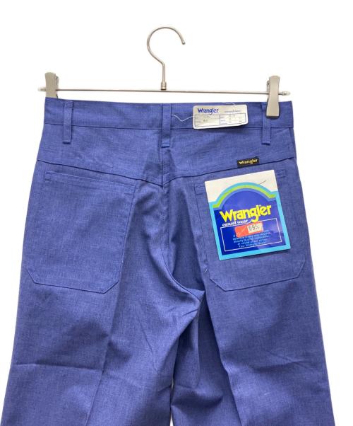 Wrangler（ラングラー）Wrangler (ラングラー) スラックス パープル サイズ:28-34 未使用品の古着・服飾アイテム