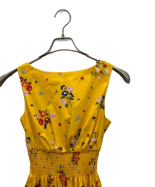 Kate Spade（ケイトスペード）Kate Spade (ケイトスペード) ノースリーブワンピース イエロー サイズ:XS 未使用品の古着・服飾アイテム