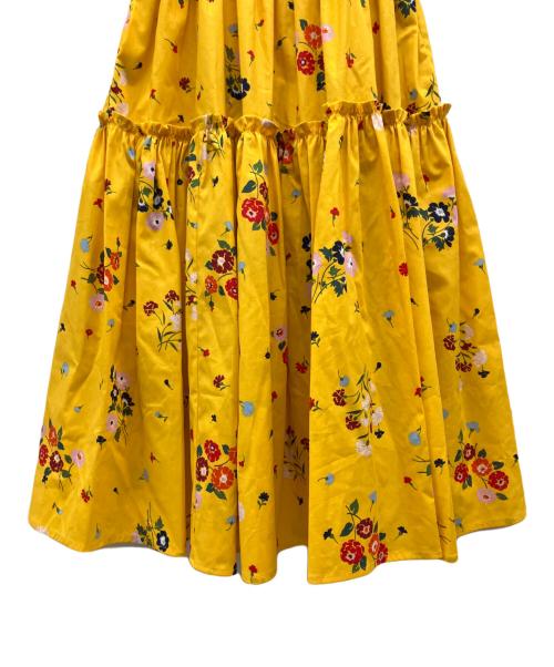 Kate Spade（ケイトスペード）Kate Spade (ケイトスペード) ノースリーブワンピース イエロー サイズ:XS 未使用品の古着・服飾アイテム