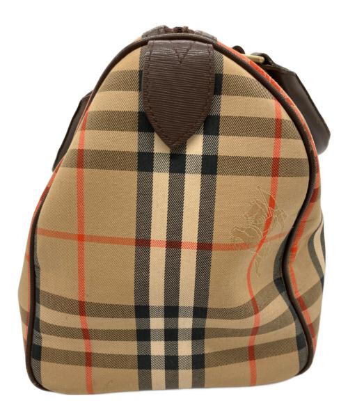Burberry's（バーバリー）Burberry's (バーバリー) ミニボストンバッグ ベージュの古着・服飾アイテム