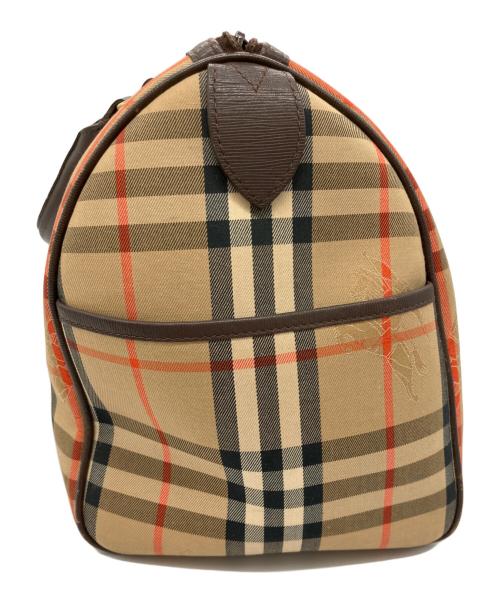 Burberry's（バーバリー）Burberry's (バーバリー) ミニボストンバッグ ベージュの古着・服飾アイテム