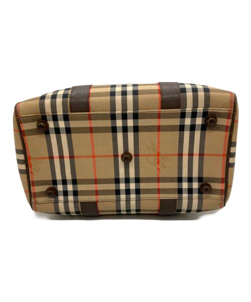 Burberry's（バーバリー）Burberry's (バーバリー) ミニボストンバッグ ベージュの古着・服飾アイテム