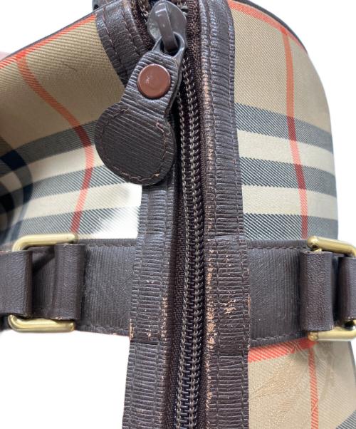 Burberry's（バーバリー）Burberry's (バーバリー) ミニボストンバッグ ベージュの古着・服飾アイテム