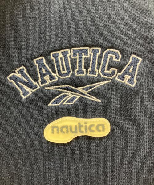 REEBOK（リーボック）REEBOK (リーボック) NAUTICA (ノーティカ) ダブルネーム ヘビーウェイト スウェットパンツ ネイビー サイズ:Mの古着・服飾アイテム