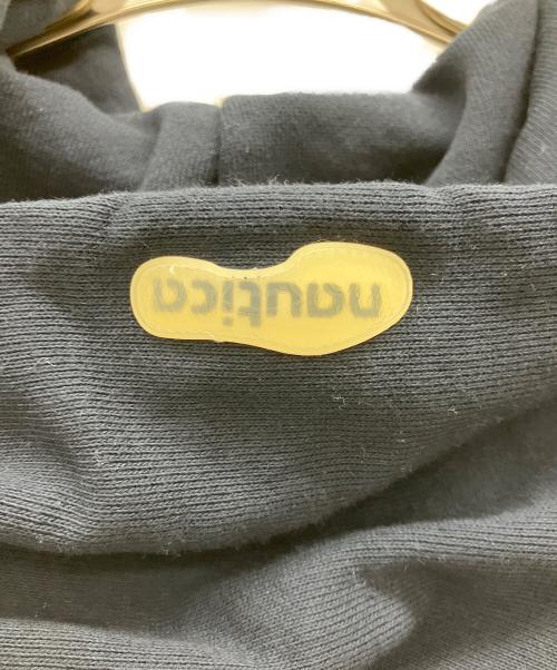 REEBOK（リーボック）REEBOK (リーボック) NAUTICA (ノーティカ) ダブルネーム アーチロゴ ヘビーウェイト ジップアップ フーディー ネイビー サイズ:Mの古着・服飾アイテム