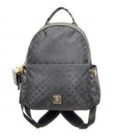 CHRISTIAN OLIVIER（クリスチャン オリヴィア）の古着「はっ水ジャガードソフトボンディングリュック」｜グレー