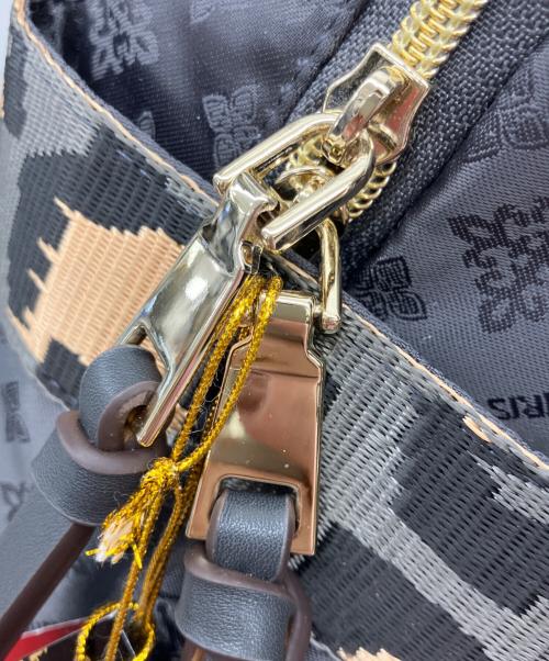 CHRISTIAN OLIVIER（クリスチャン オリヴィア）CHRISTIAN OLIVIER (クリスチャン オリヴィア) はっ水ジャガードソフトボンディングリュック グレー 未使用品の古着・服飾アイテム