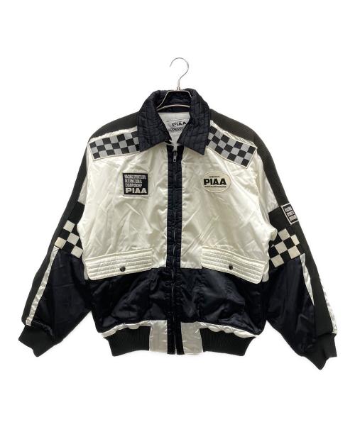 PIAA（ピア）PIAA (ピア) レーシングジャケット ブラック×ホワイト サイズ:不明の古着・服飾アイテム