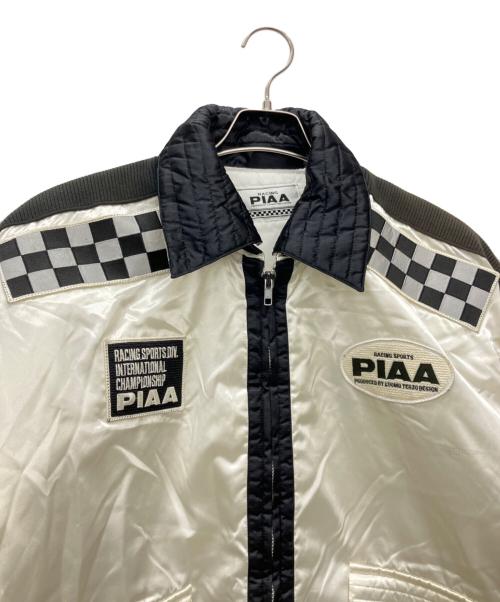 PIAA（ピア）PIAA (ピア) レーシングジャケット ブラック×ホワイト サイズ:不明の古着・服飾アイテム