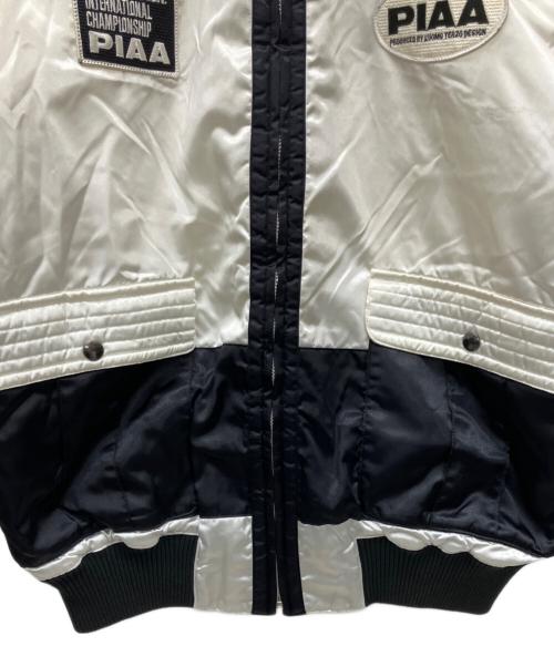 PIAA（ピア）PIAA (ピア) レーシングジャケット ブラック×ホワイト サイズ:不明の古着・服飾アイテム