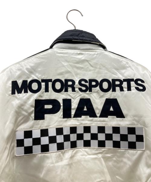 PIAA（ピア）PIAA (ピア) レーシングジャケット ブラック×ホワイト サイズ:不明の古着・服飾アイテム