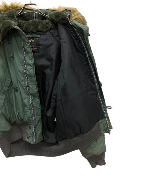 ALPHA（アルファ）ALPHA (アルファ) N-3B ジャケット グリーン サイズ:XLの古着・服飾アイテム