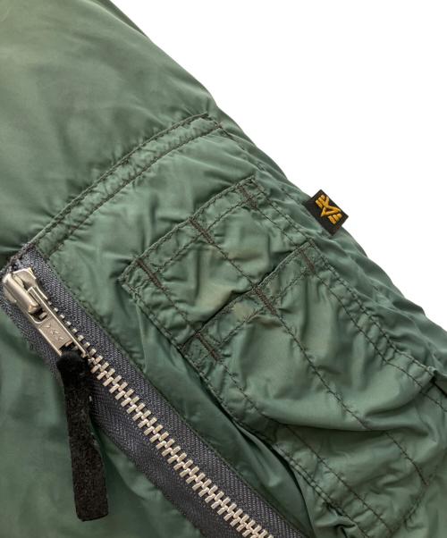 ALPHA（アルファ）ALPHA (アルファ) N-3B ジャケット グリーン サイズ:XLの古着・服飾アイテム
