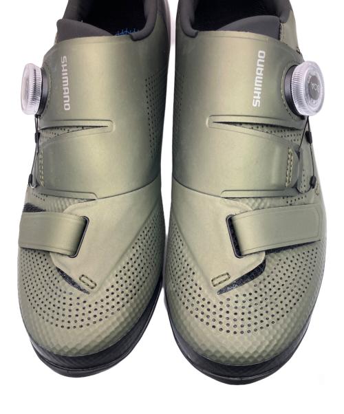 SHIMANO（シマノ）SHIMANO (シマノ) ビンディングシューズ グリーン×ブラック サイズ:27.2の古着・服飾アイテム