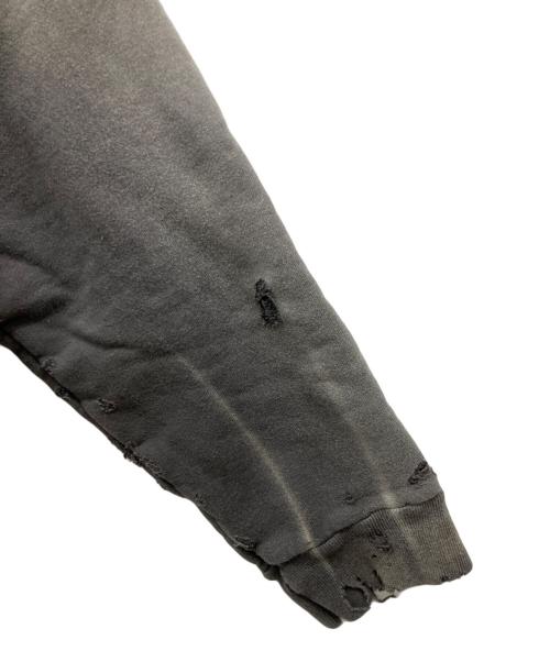 SAINT MICHAEL（セントマイケル）SAINT MICHAEL (セントマイケル) DBL FC ZIP HOODIE グレー サイズ:Ｓの古着・服飾アイテム