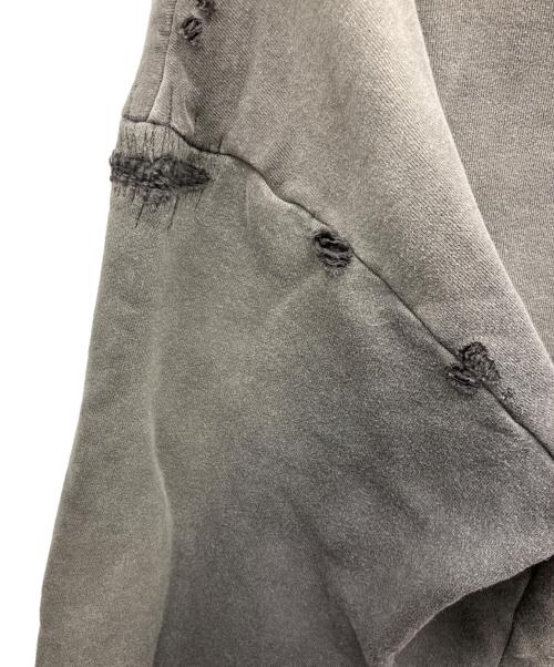SAINT MICHAEL（セントマイケル）SAINT MICHAEL (セントマイケル) DBL FC ZIP HOODIE グレー サイズ:Ｓの古着・服飾アイテム