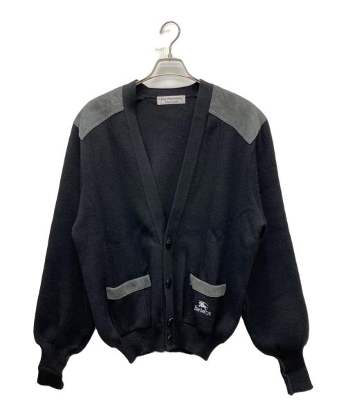 Burberry's（バーバリー）Burberry's (バーバリー) 厚手カーディガン ブラック サイズ:Lの古着・服飾アイテム