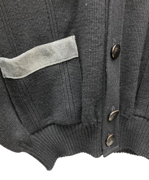 Burberry's（バーバリー）Burberry's (バーバリー) 厚手カーディガン ブラック サイズ:Lの古着・服飾アイテム
