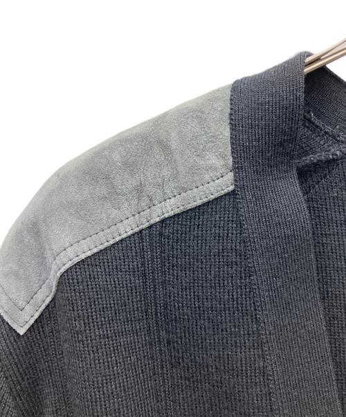 Burberry's（バーバリー）Burberry's (バーバリー) 厚手カーディガン ブラック サイズ:Lの古着・服飾アイテム