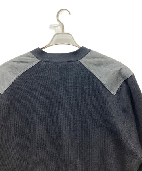 Burberry's（バーバリー）Burberry's (バーバリー) 厚手カーディガン ブラック サイズ:Lの古着・服飾アイテム