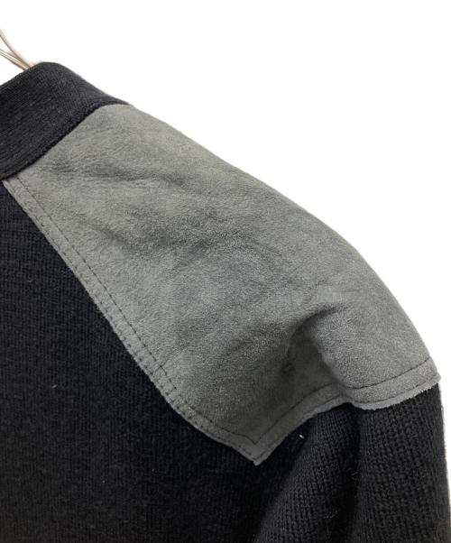 Burberry's（バーバリー）Burberry's (バーバリー) 厚手カーディガン ブラック サイズ:Lの古着・服飾アイテム