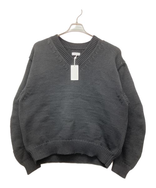 BASICKS（ベイシックス）BASICKS (ベイシックス) 厚手ニット ブラック サイズ:Mの古着・服飾アイテム